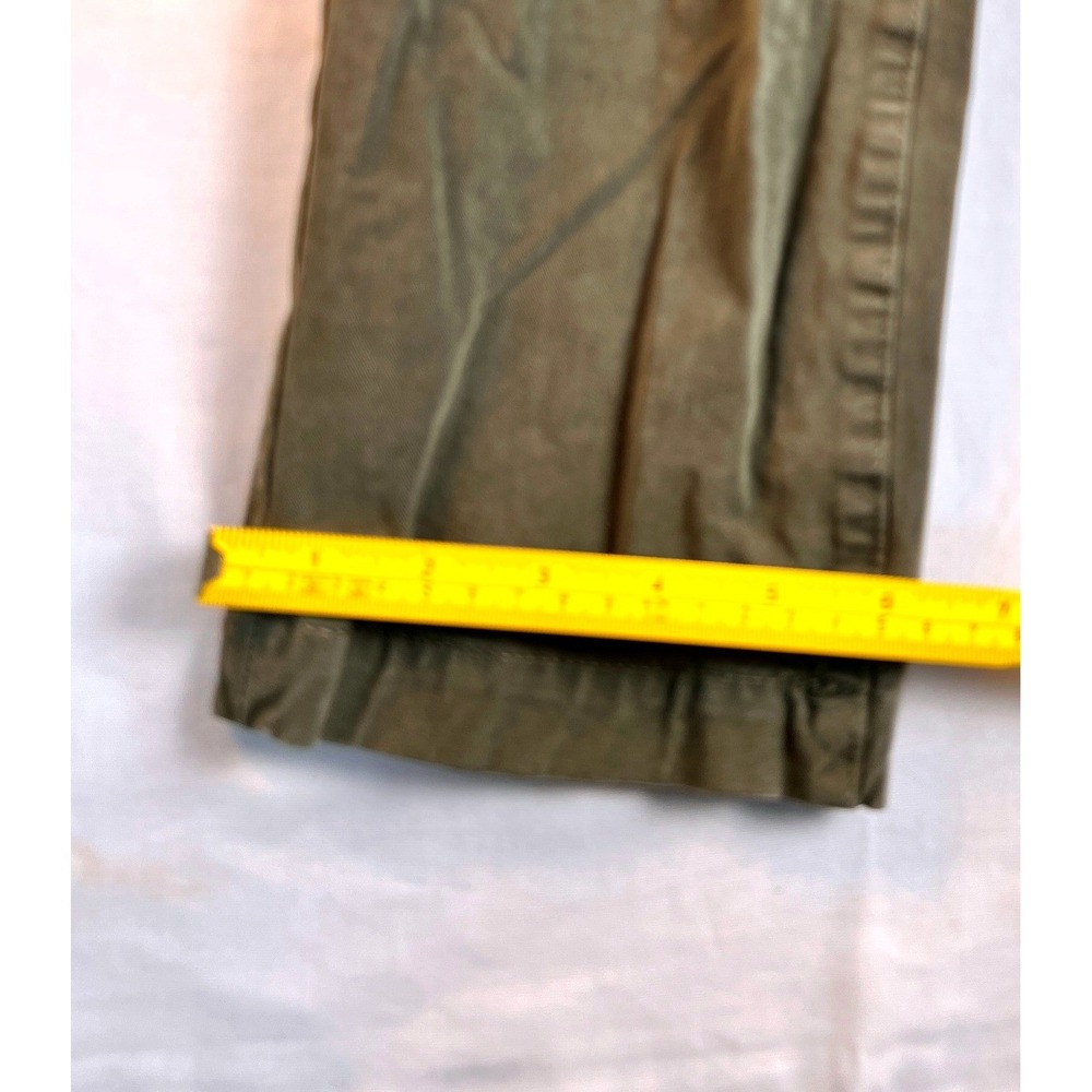 American Eagle Chino Pants Womens 16 Olive Green Good 360 Extreme Flex Slim - Picture 11 of 12
